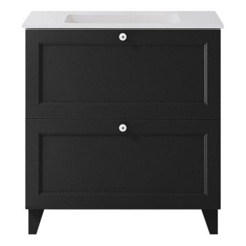 KOMMODPAKET SWEBAD KLÄPPEN SVART 80 CM