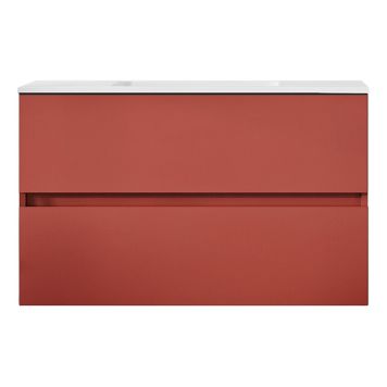 KOMMODPAKET SWEBAD HEMAVAN KORALLRÖD 100CM