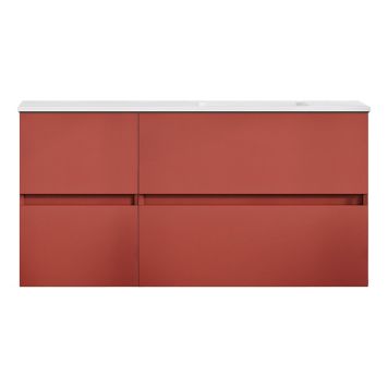 KOMMODPAKET SWEBAD HEMAVAN HÖGER KORALLRÖD 120CM