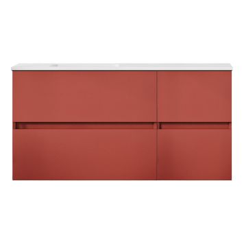 KOMMODPAKET SWEBAD HEMAVAN VÄNSTER KORALLRÖD 120CM