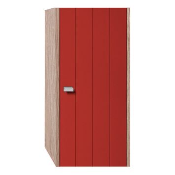 BADRUMSSKÅP SWEBAD VEMDALEN KORALLRÖD/EK 75CM