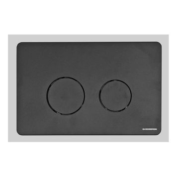 SPOLKNAPP SVEDBERGS FRONT WC SVART