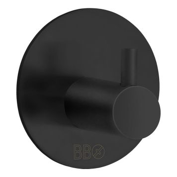 KROK BESLAGSBODEN ENKEL RUND MATT SVART