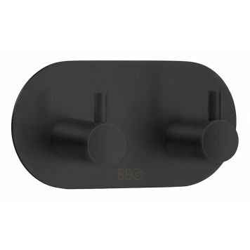 KROK BESLAGSBODEN DESIGN 2-KROK RUND MATT SVART