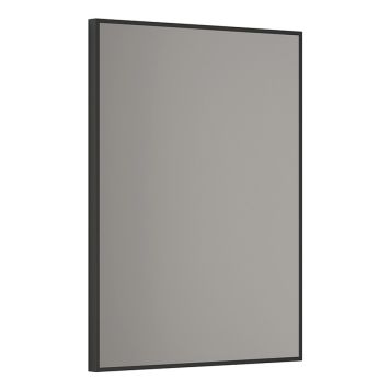 SPEGEL CAMARGUE SOT SVART RAM 80X60CM