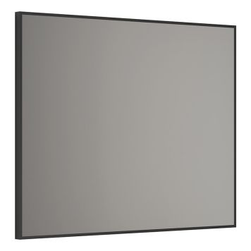 SPEGEL CAMARGUE SOT SVART RAM 80X100CM