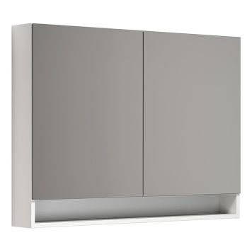 SPEGELSKÅP CAMARGUE ANA VIT MATT 100CM