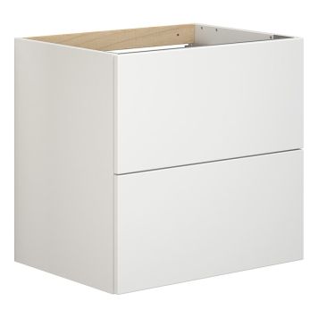 TVÄTTSTÄLLSSKÅP CAMARGUE VAL 2 LÅDOR SLÄT LJUS 60CM