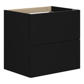 TVÄTTSTÄLLSSKÅP CAMARGUE VAL 2 LÅDOR SLÄT SOT 60CM