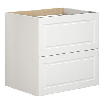 TVÄTTSTÄLLSSKÅP CAMARGUE VAL 2 LÅDOR RAM LJUS 60CM