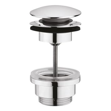 BOTTENVENTIL CAMARGUE VALERA POP-UP KROM