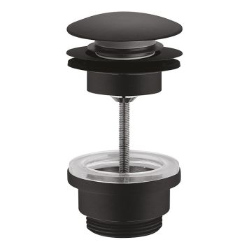 BOTTENVENTIL CAMARGUE VALERA POP-UP MATTSVART