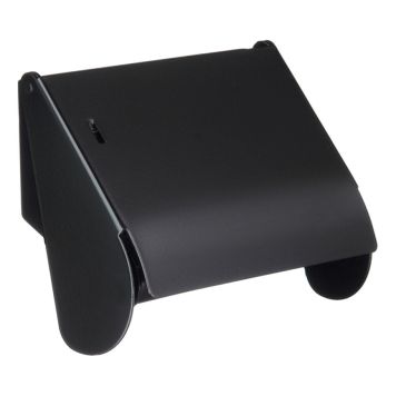 TOALETTPAPPERSHÅLLARE BESLAGSBODEN MED LOCK SVART