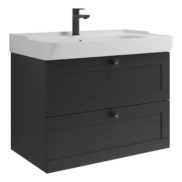 KOMMODPAKET CAMARGUE SKÄRGÅRD RAM SVART 80CM