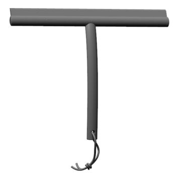 DUSCHSKRAPA SCANBAD MÖRK GRÅ