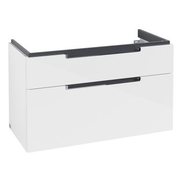 TVÄTTSTÄLLSSKÅP VILLEROY & BOCH SUBWAY 2.0 VIT 100CM