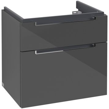 TVÄTTSTÄLLSSKÅP VILLEROY & BOCH SUBWAY 2.0 GLOSSY GRÅ 60CM