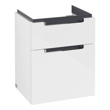 TVÄTTSTÄLLSSKÅP VILLEROY & BOCH SUBWAY 2.0 GLOSSY VIT 50CM