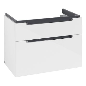 TVÄTTSTÄLLSSKÅP VILLEROY & BOCH SUBWAY 2.0 VIT 80CM