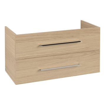 TVÄTTSTÄLLSSKÅP VILLEROY & BOCH AVENTO NORDIC OAK 100CM