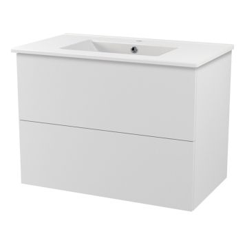 TVÄTTSTÄLLSSKÅP CAMARGUE VIKA SLÄT ÄGGSKAL 80 CM