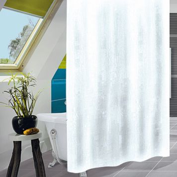 DUSCHDRAPERI VIT 180X200CM