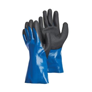 TRÄDGÅRDSHANDSKE GARDOL BLÅ VATTENTÄT STRL 8