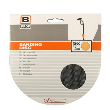 GIRAFFSLIPPAPPER B-PROF  Ø225 K120 5ST 