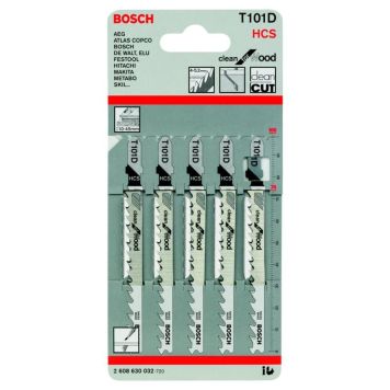STICKSÅGBLAD BOSCH T101D 5-PACK