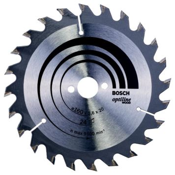 SÅGKLINGA BOSCH 160X16MM T24 