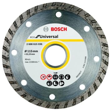 DIAMANTKAPSKIVA BOSCH ECO UNIVERSAL TURBO BETONG 115MM              