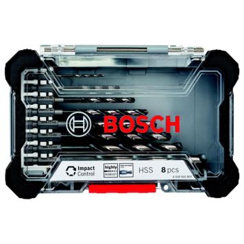METALLBORRSET BOSCH IMPACT 8D HSS 2-10MM