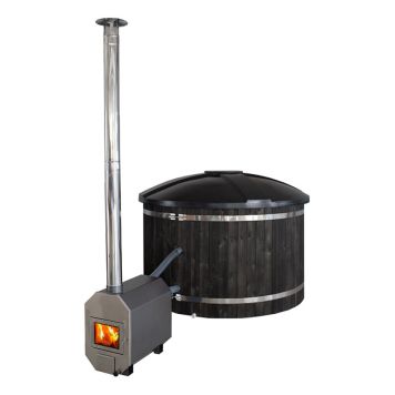 BADTUNNA PW-SPA CLASSIC Ø1,8M SVART/MÖRKGRÅ