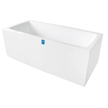 BADKAR FRISTÅENDE SVENSKA NEPTUN PORFYR ARES VIT 160 CM