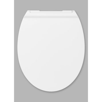 TOALETTSITS UNIVERSAL FLAT VIT