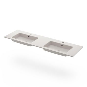 TVÄTTSTÄLL SVEDBERGS ISE VIT MATT DUBBEL 160CM