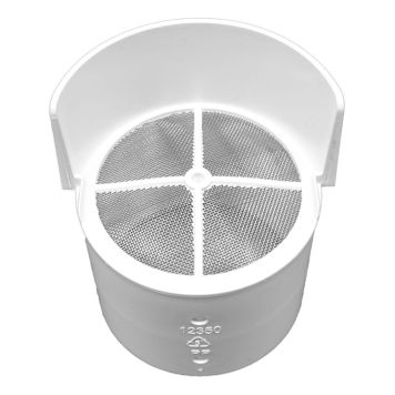 RÖRAVSLUTNING SEPARETT TINY MED INSEKTSNÄT 50 MM