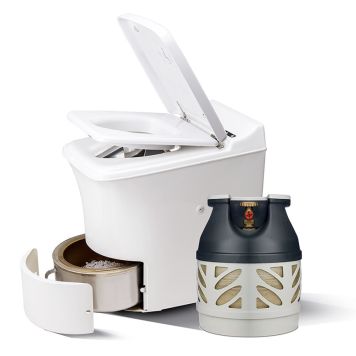 FÖRBRÄNNINGSTOALETT CINDERELLA FREEDOM VIT