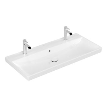 TVÄTTSTÄLL VILLEROY & BOCH AVENTO ALPIN VIT 100CM