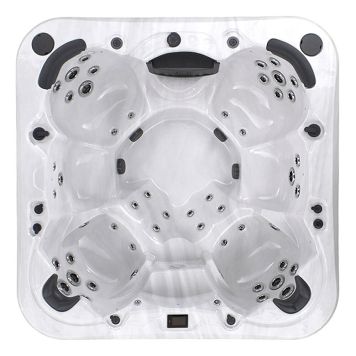 SPABAD SWEBAD PLATINA V2 VIT 6 PLATSER 65 JETS 