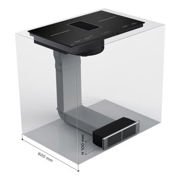 ANSLUTNING FÖR KOLFILTER TILL MYTHOS 2GETHER 10CM