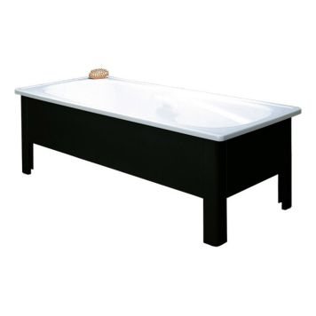 BADKAR MED HALVFRONT SVEDBERGS 170 CM SVART