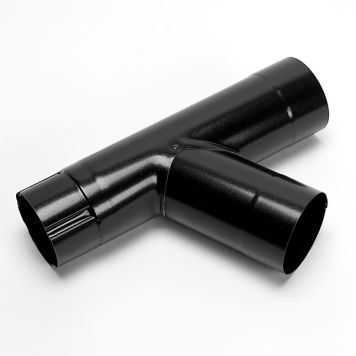 GRENRÖR ICOPAL SVART 90MM STÅL