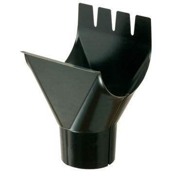 OMVIKNINGSKUPA ICOPAL SVART Ø125/Ø90MM STÅL