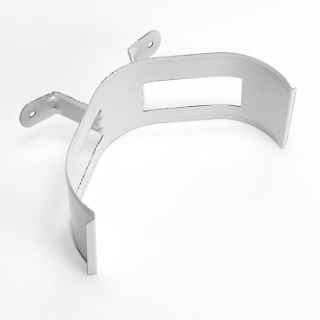 RÖRSVEP FÖR TRÄFASAD ICOPAL VIT Ø90MM STÅL