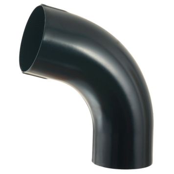 RÖRVINKEL ICOPAL SVART Ø90MM 70° STÅL
