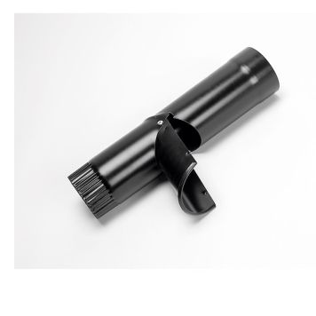 FÄLLBAR UTKASTARE ICOPAL SVART Ø75MM STÅL