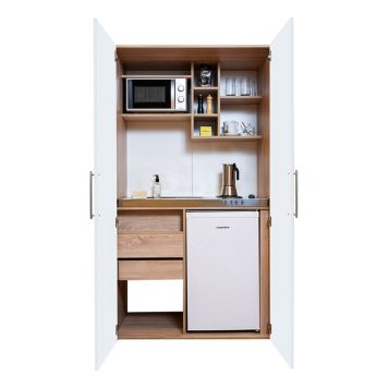 PENTRY RESPEKTA PETER I SKÅP MED MICRO VIT/EK 104CM 