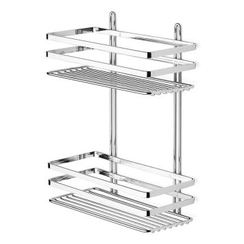 DUSCHKORG HABO LUNARIA DUBBEL KROM