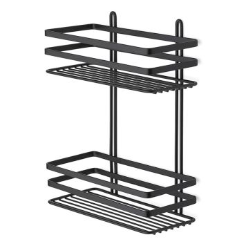 DUSCHKORG HABO LUNARIA DUBBEL SVART